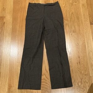 Brooks Brothers Brown Pinstripe Dress Pants